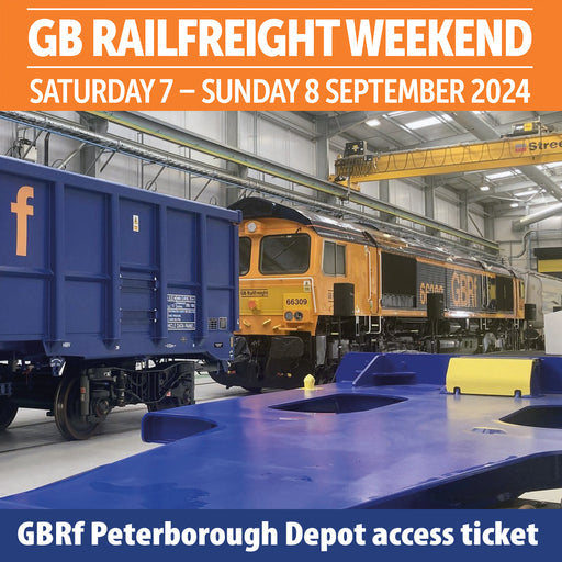 Book your GBRf Peterborough Depot access tickets for September 7/8 2024. Limited availability.