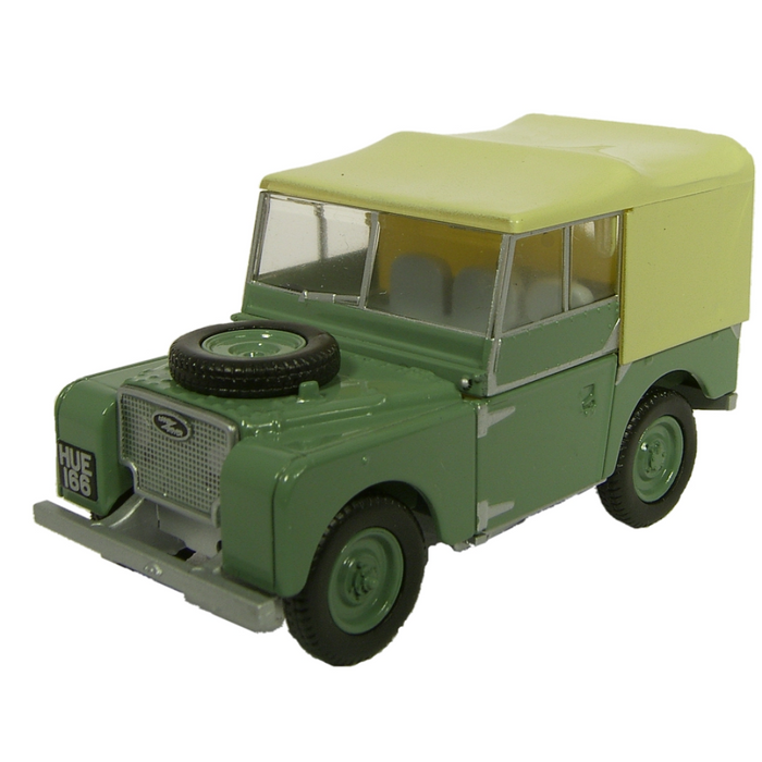 Oxford Diecast-Sage Green HUE L-Rover Series I 80