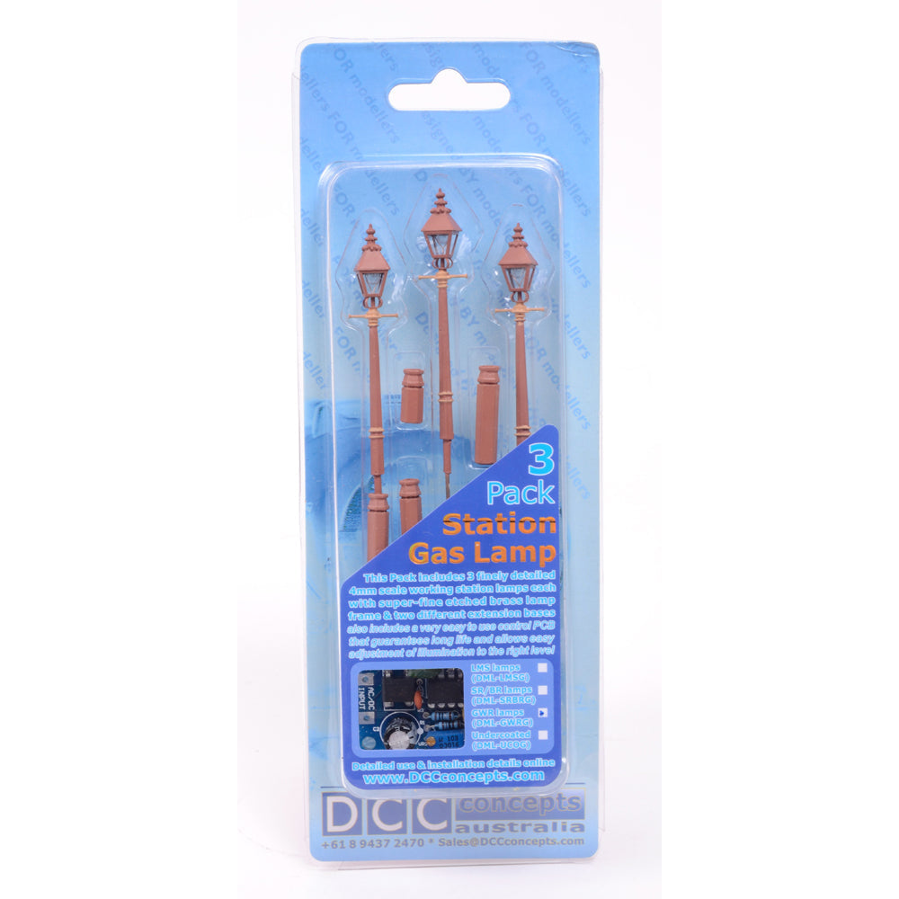 Gas Lamp GWR Triple Pack