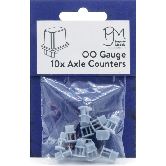 3D Printed OO Gauge Axle Counters - 10 Pack