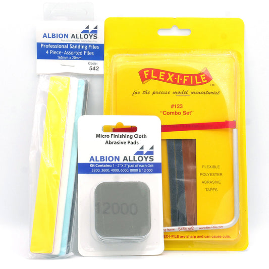 Modelling abrasives bundle