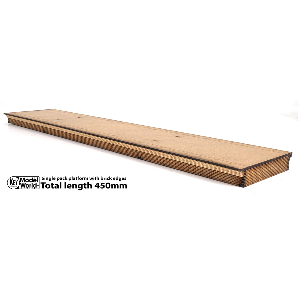 PJM OO Gauge Single Platform Pack With Brick Edges