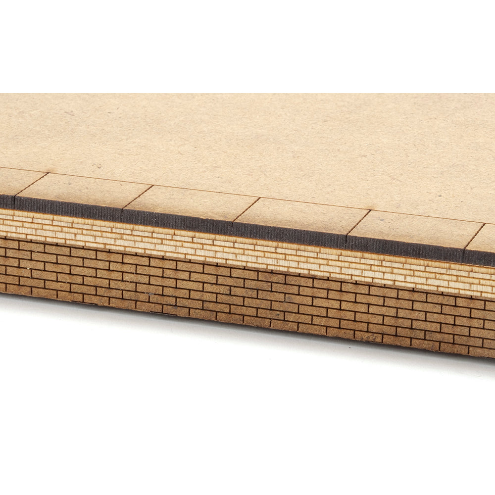 PJM OO Gauge Terminus Platform With Brick Edges