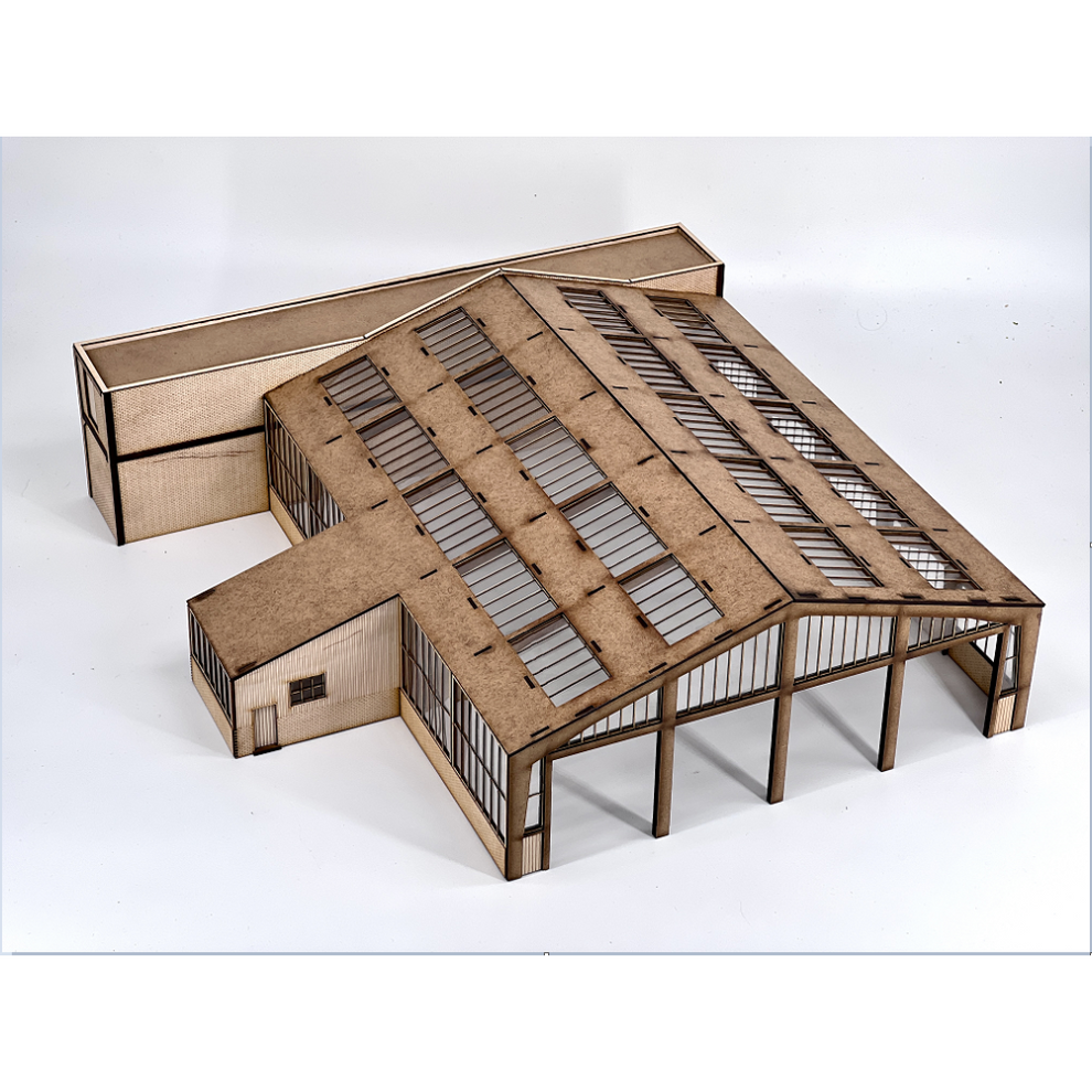 PJM Models laser-cut four-road diesel depot and office kit-B – Key ...