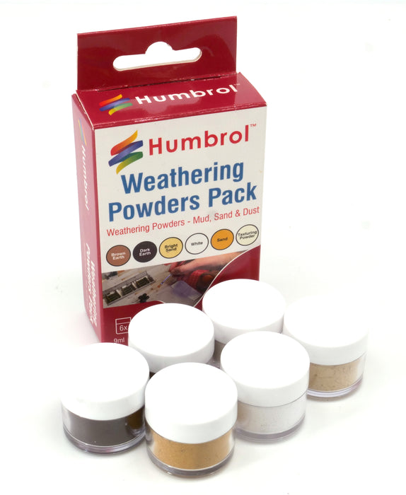 Humbrol Weathering Powders Pack AV0021