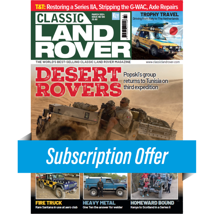 Classic Land Rover Magazine Subscription (Print)