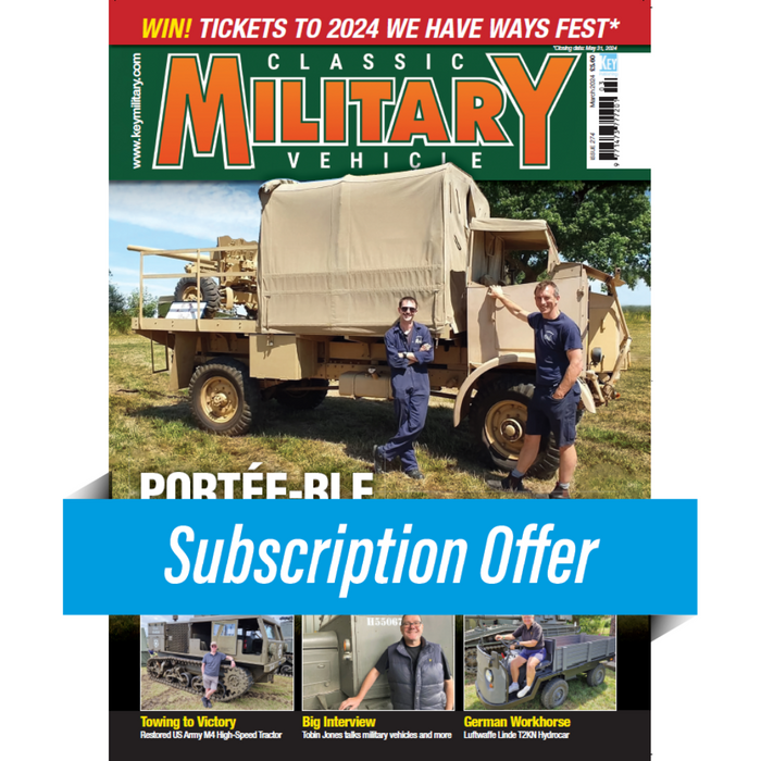 Classic Military Vehicle Magazine Subscription (Print)