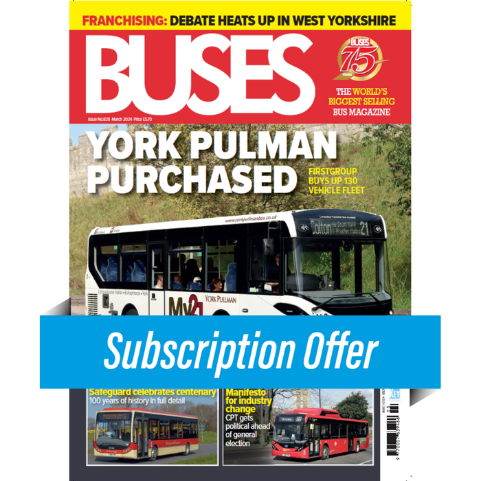 Buses Magazine Subscription (Print)