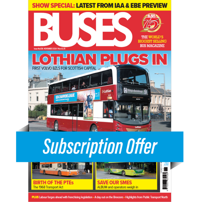 Buses Magazine Subscription (Print)