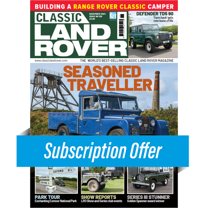 Classic Land Rover Magazine Subscription (Print)