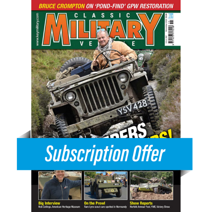 Classic Military Vehicle Magazine Subscription (Print)