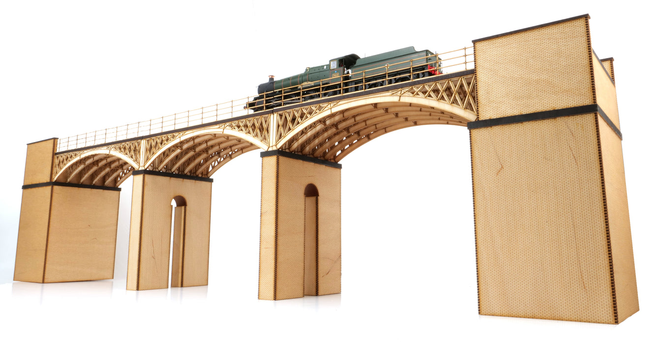 OO Gauge Laser-Cut Viaduct Outer Twin Arch Kit