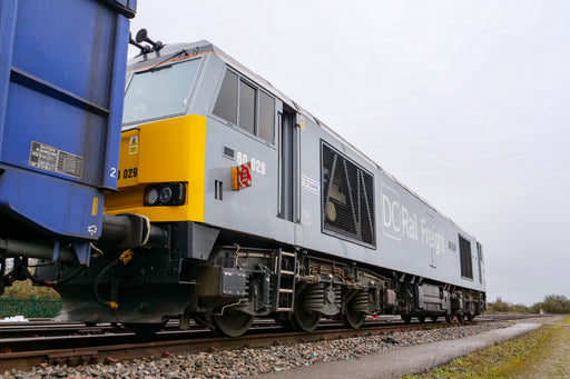 DCR Class 60 60029 at Derby Chaddesden Sidings on December 20 2023.