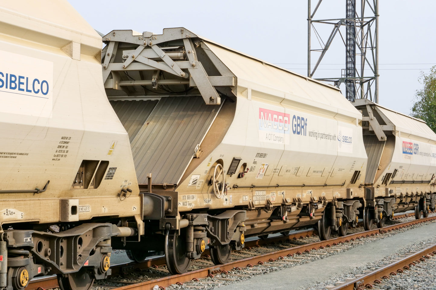 Pre-order Revolution Trains IIA-F wagon NACCO GBRf livery V1