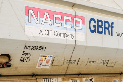 Pre-order Revolution Trains IIA-F wagon NACCO GBRf livery V2