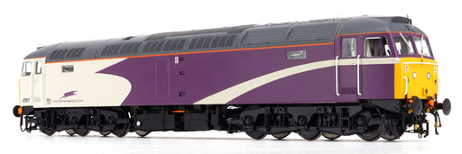 Exclusive Heljan OO gauge Class 47 47817 in Porterbrook purple and white