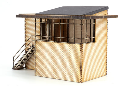 PJM Models OO gauge Tenby Signalbox laser-cut kit