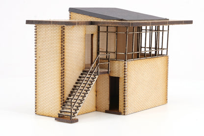 PJM Models OO gauge Tenby Signalbox laser-cut kit