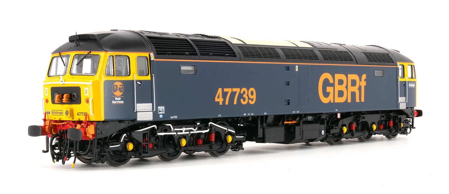 Pre-order Cavalex Class 47 47739 GBRf Blue DCC sound fitted