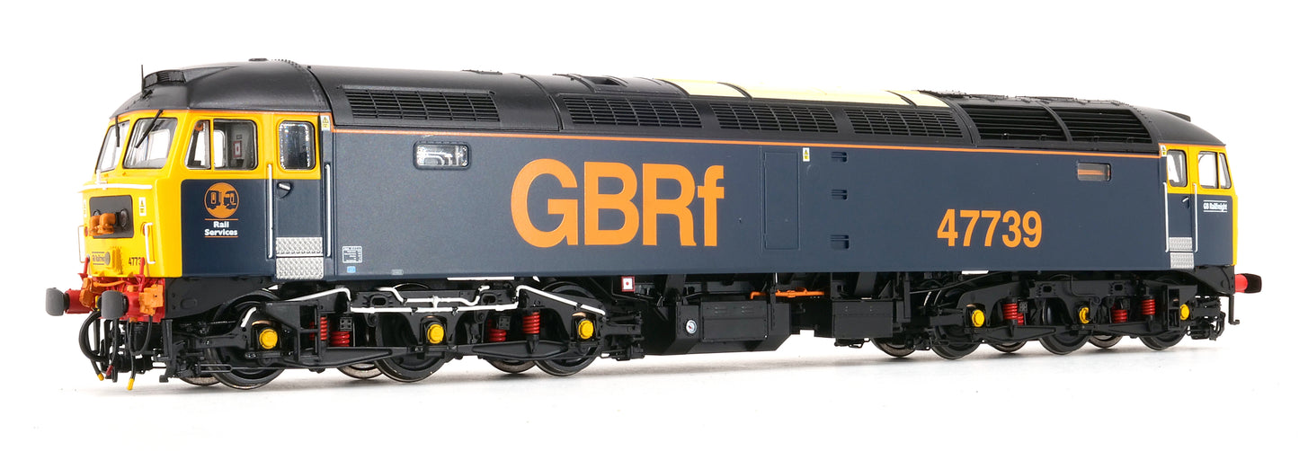 Pre-order Cavalex Class 47 47739 GBRf Blue DCC sound fitted