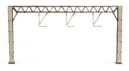 PJM Models OO gauge three-track Portal Gantry Twin Pack