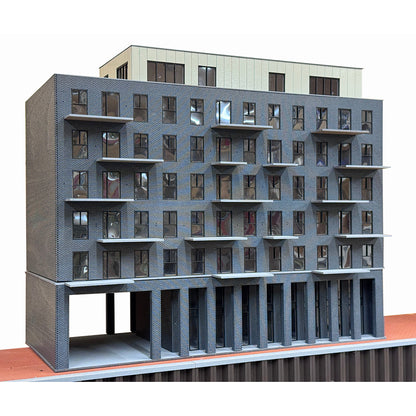 PJM Models OO gauge Watford Marri St flats laser-cut kit