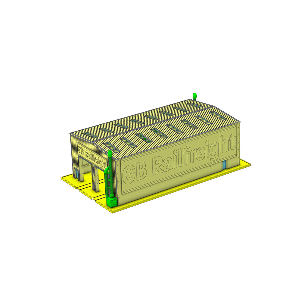 PJM Models OO gauge GBRf Depot Hardstanding laser-cut kit