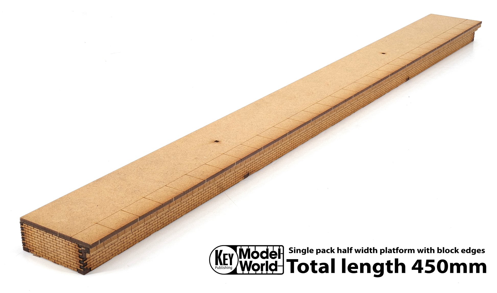 PJM Models laser-cut OO gauge half width platform kits