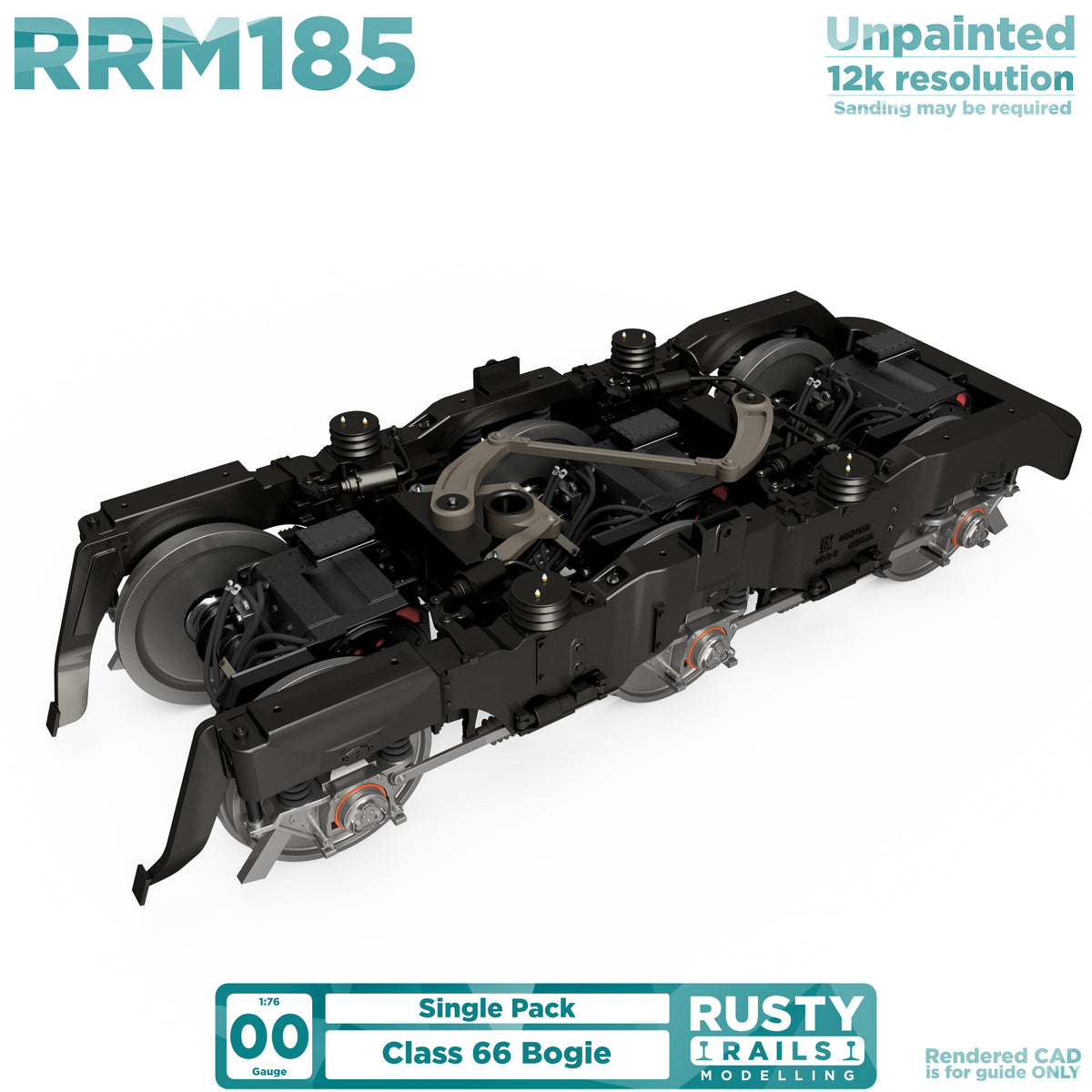 Rusty Rails 'OO' gauge Class 66 Bogie