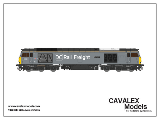 Cavalex limited edition Class 60 60029 Ben Nevis for Key Publishing.