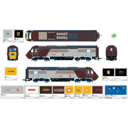 Hornby CrossCountry HST Limited-Edition Train Pack DCC Ready