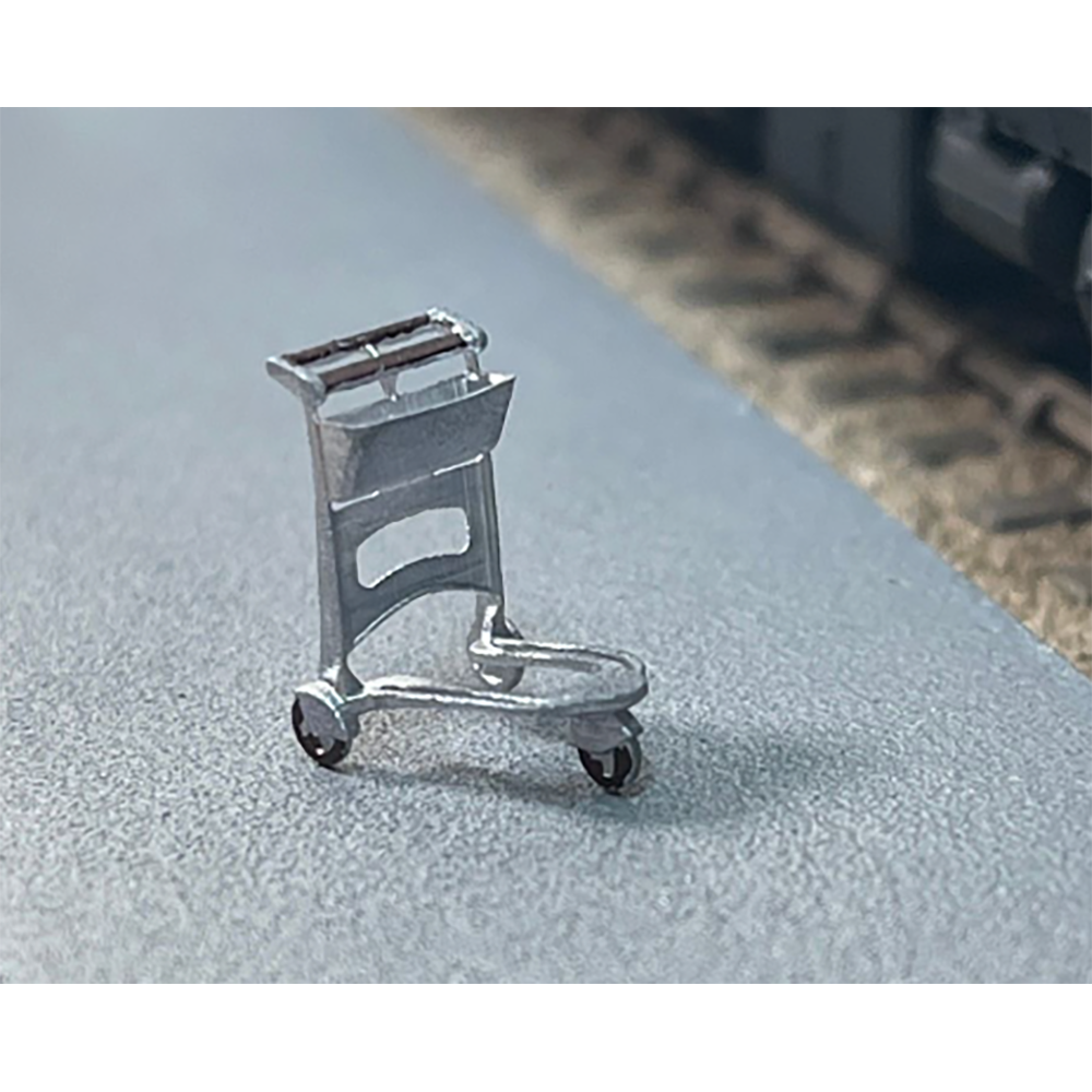 Rusty Rails OO Gauge Luggage Trolley 6 pack