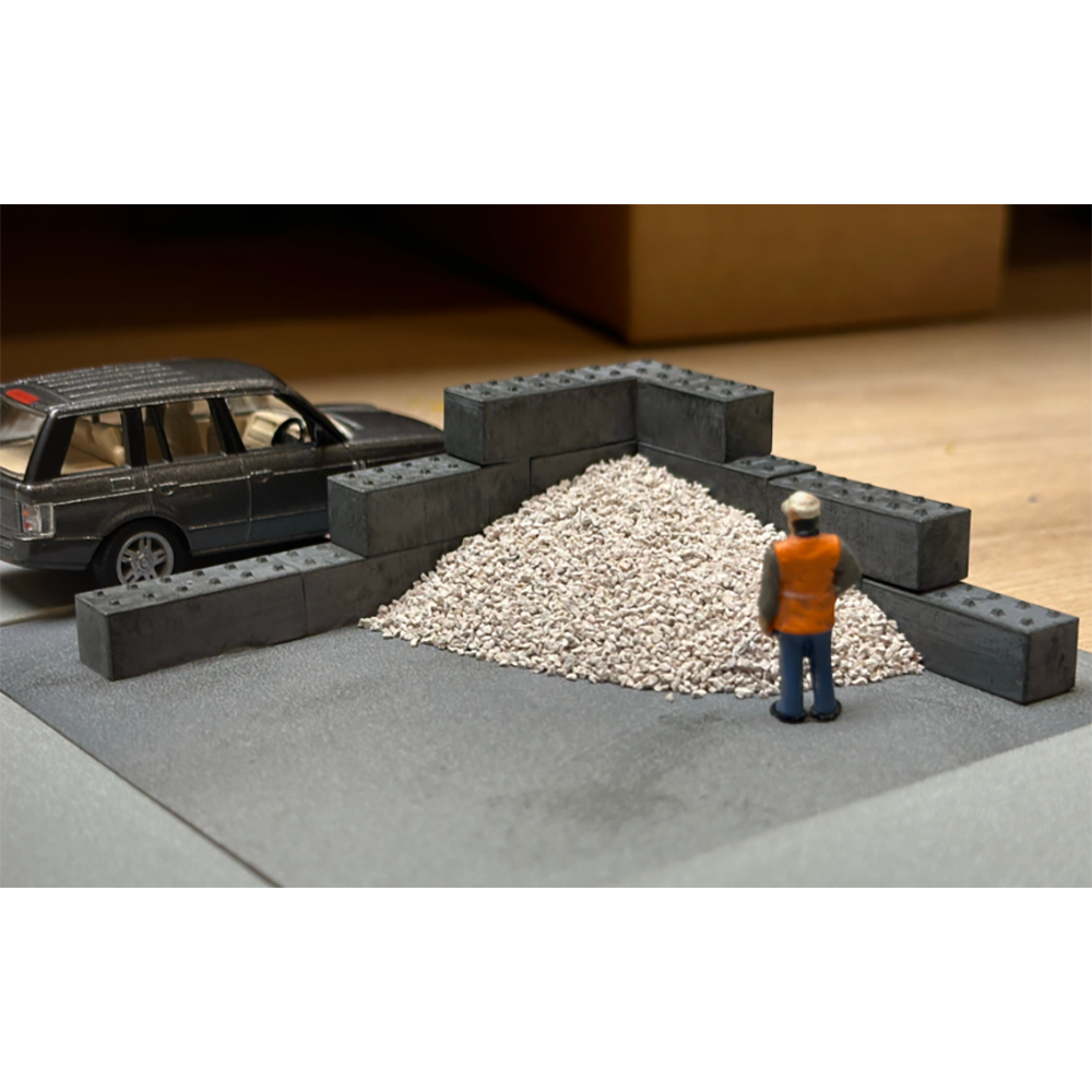 Rusty Rails OO Gauge Concrete Blocks 6 pack