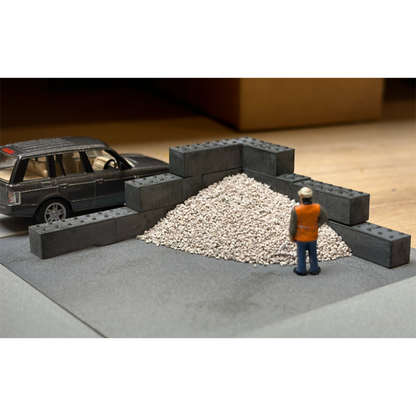 Rusty Rails OO Gauge Concrete Blocks 6 pack