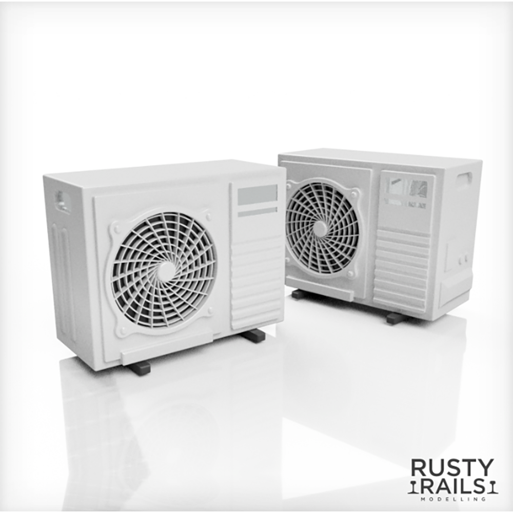 Rusty Rails OO Gauge Air Conditioning Unit 5 pack – Key Publishing Ltd