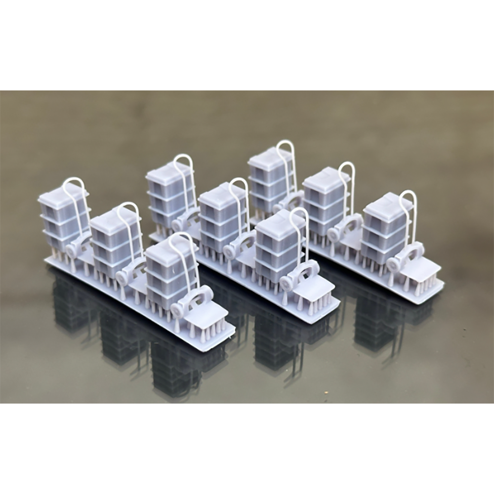 Rusty Rails OO Gauge Recycling Bins