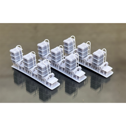 Rusty Rails OO Gauge Recycling Bins