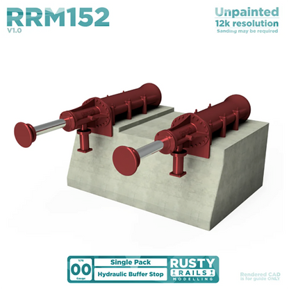 Rusty Rails OO Gauge Hydraulic Buffer Stop