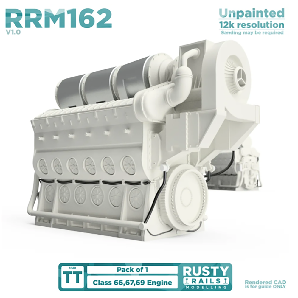 Rusty Rails TT:120 Class 66/67/69 Engine