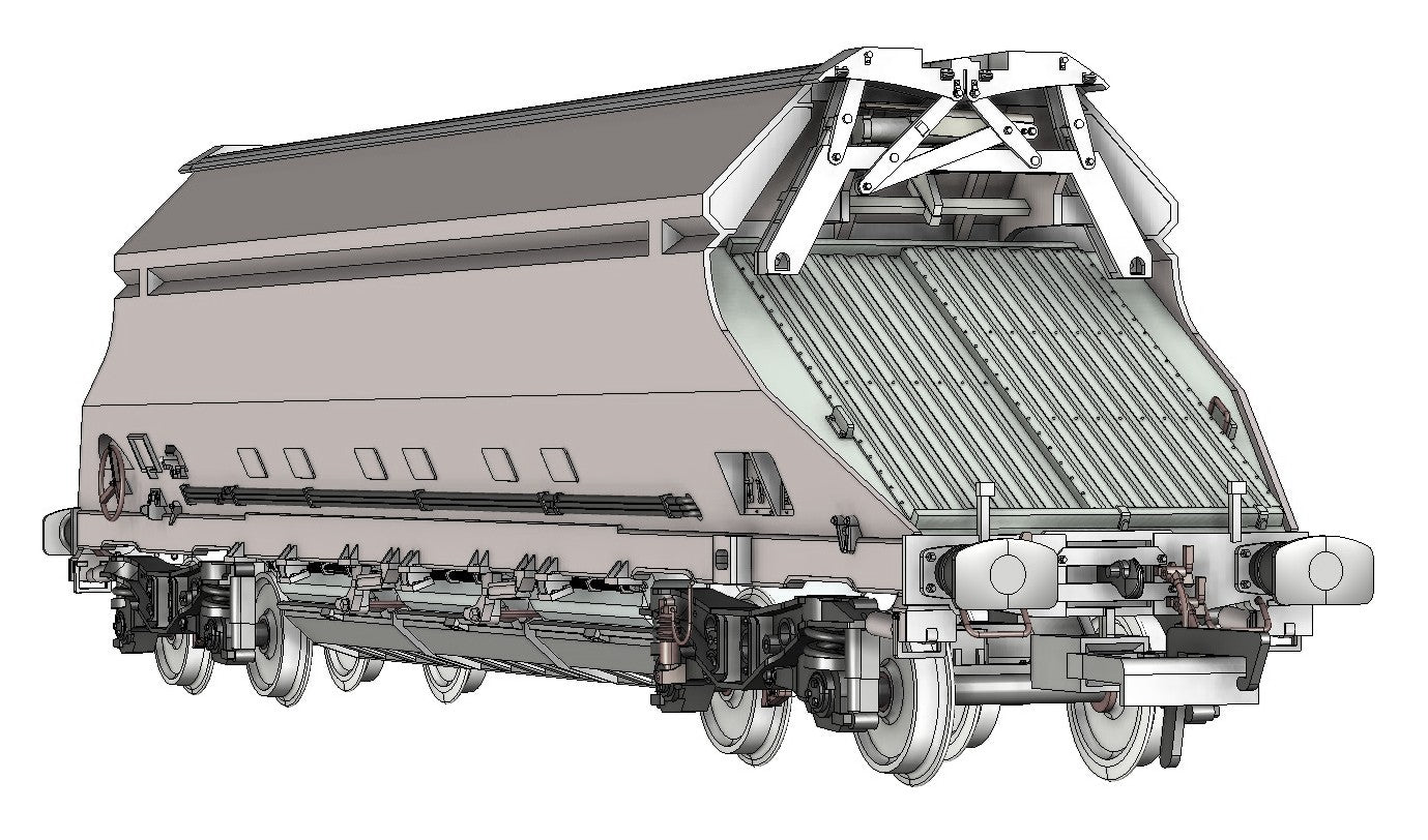 Revolution Trains IIA-F CAD drawing 