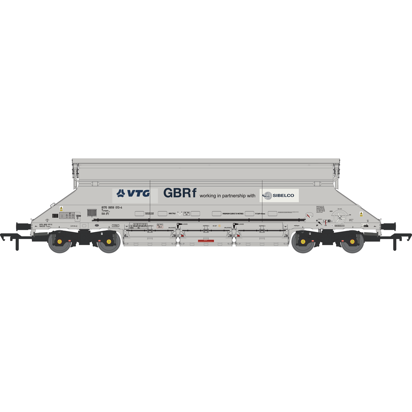 Revolution Trains IIA-F VTG livery for OO gauge