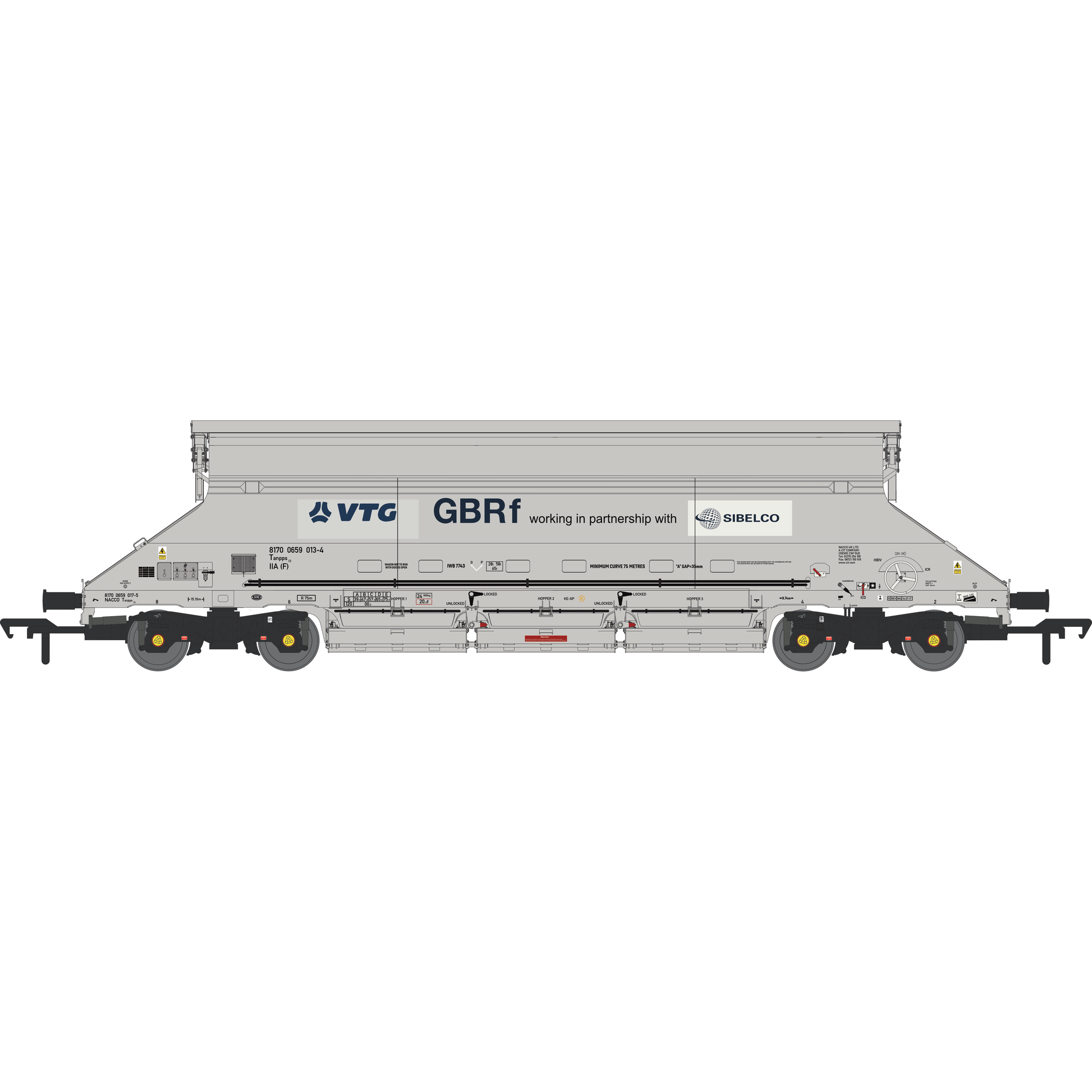 Revolution Trains IIA-F VTG livery for OO gauge
