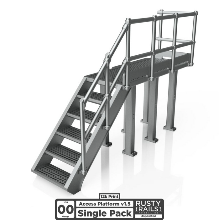 Rusty Rails OO Gauge Access Platform V1.5