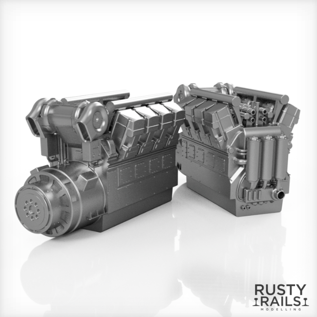 Rusty Rails OO Gauge Class 20 Engine