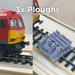 Rusty Rails Modelling Class 60 detailing kit for OO gauge