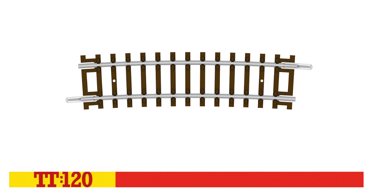 Curve - 6th Radius - 7 degree