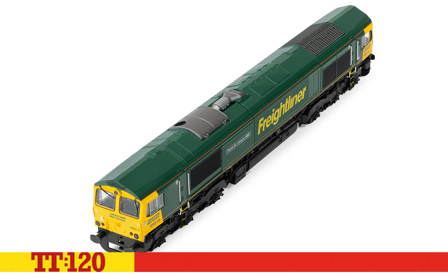 Freightliner Class 66 66619 Derek W Johnson MBE