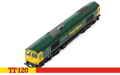 Freightliner Class 66 66619 Derek W Johnson MBE