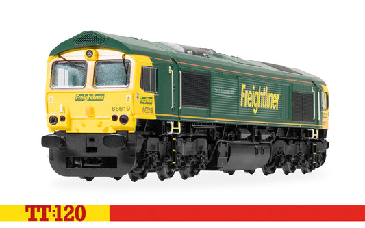 Freightliner Class 66 66619 Derek W Johnson MBE