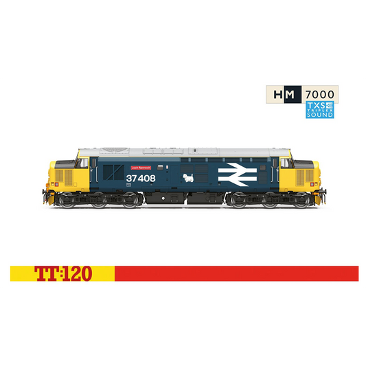Pre-order Hornby TT:120 Class 37 37408 Loch Rannoch Sound